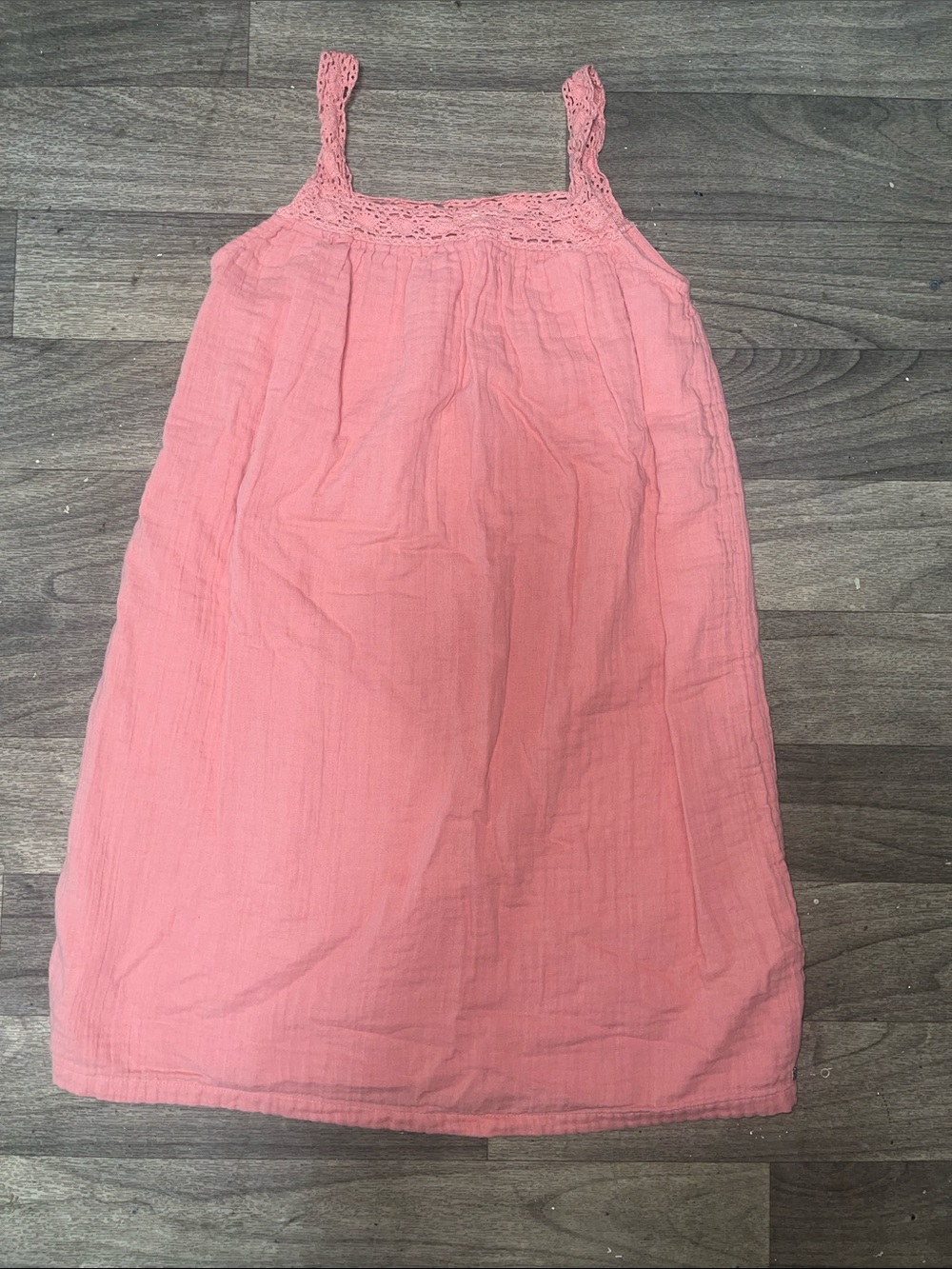 Roxy Pink Sleeveless Cotton Dress